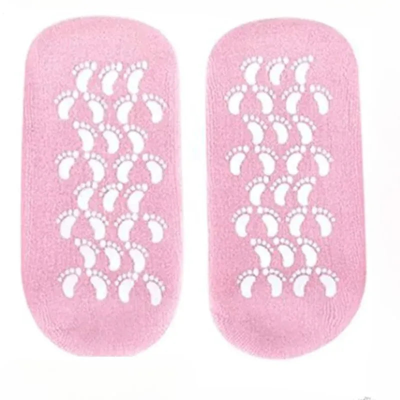 Silicone Jelly Socks | Box Packed | Ultra-Moisturizing Gel Foot Care Protector
