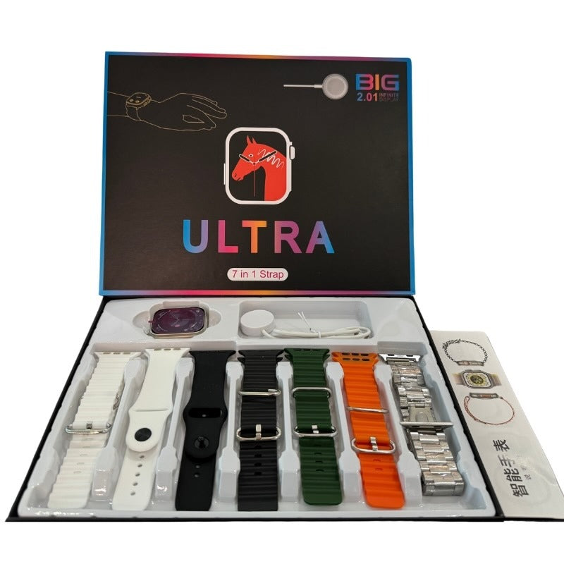 Y60 Smart Watch Ultra 7+1 Sports Edition | Full Touch Display Fitness Tracker