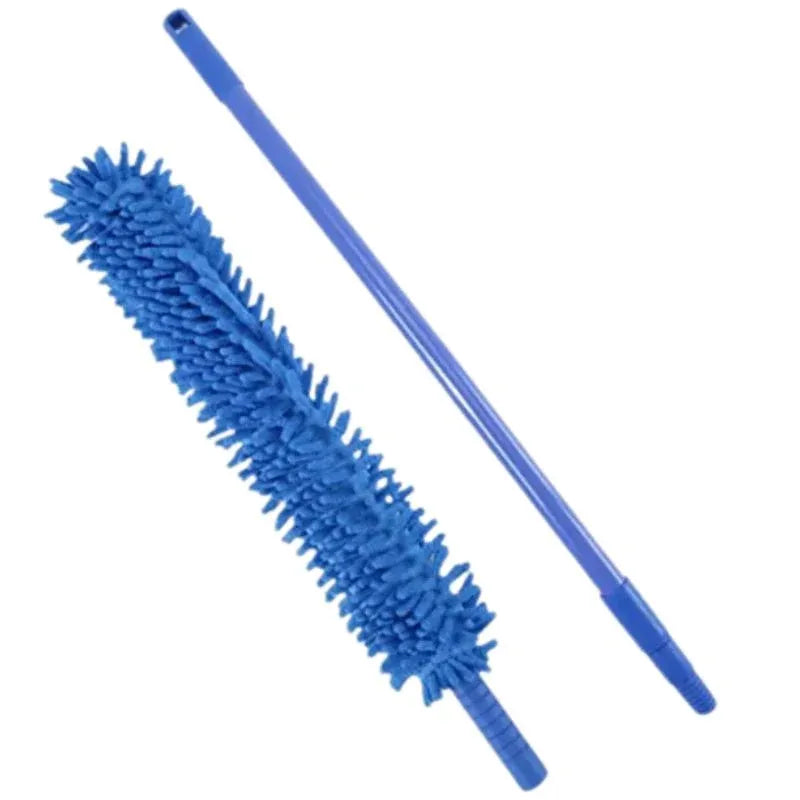 Extendable Microfiber Duster with Telescopic Handle | Long Reach, Bendable Head & Washable Cleaner