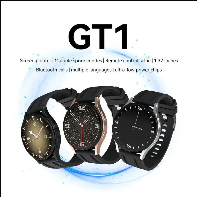 GT1 Smartwatch | Bluetooth Calling | Full Touch Display | Android & iOS Compatible