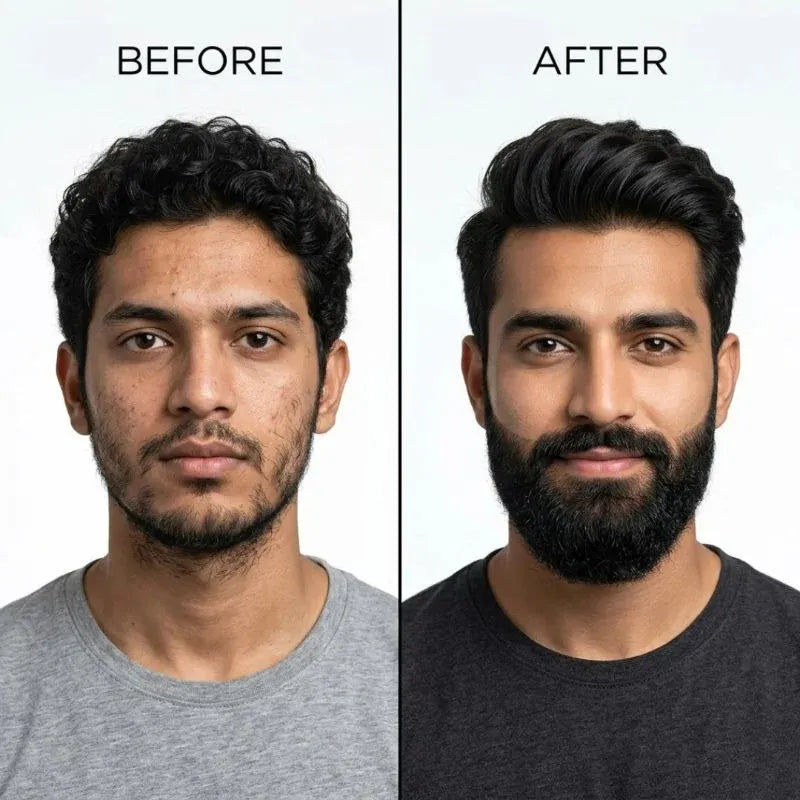 Dr. Alies Professional Beard Growth Oil | Natural Beard Care Oil for Patchy & Thin Beards | Moisturizing, Itch & Dandruff Care | 30ml